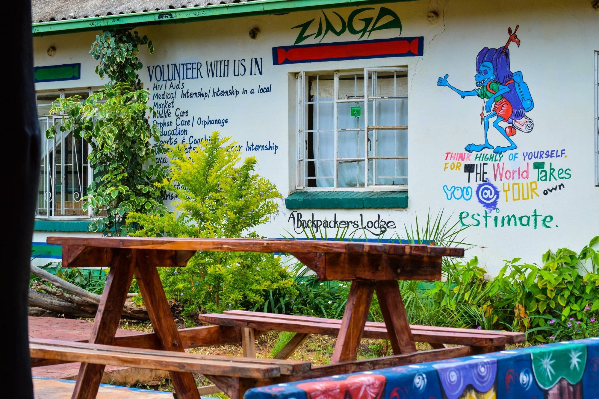 Zinga Backpackers Hotel Livingstone Eksteriør billede